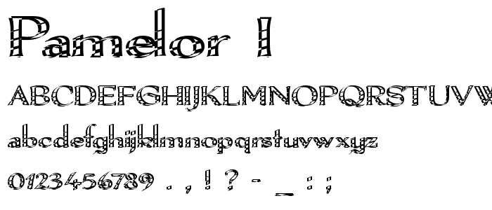 Pamelor I font